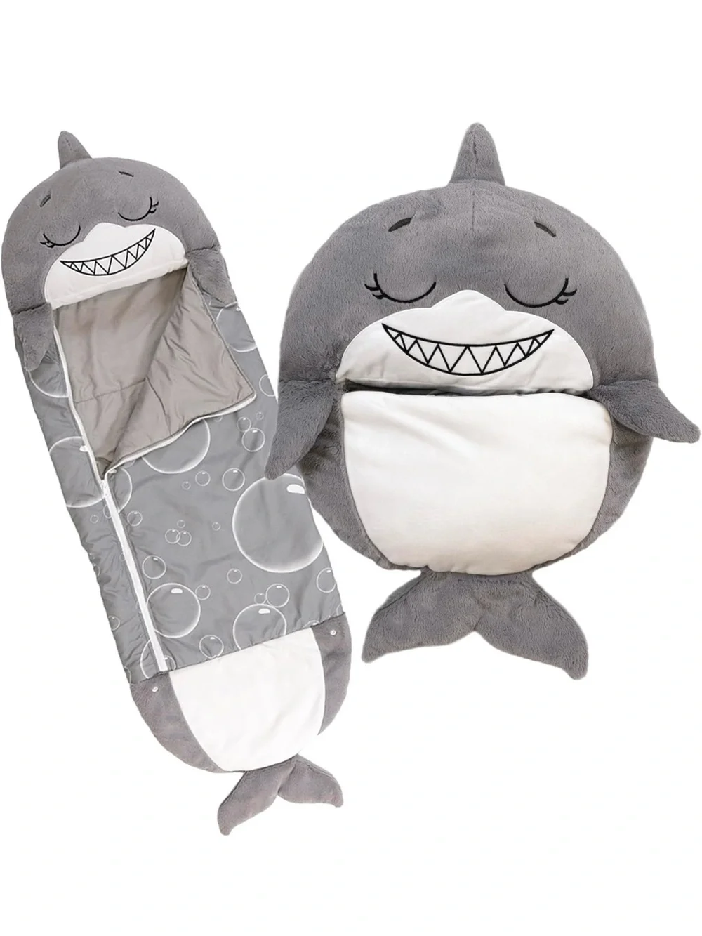 Happy Nappers 2-in-1 Pillow & Sleep Sack Shark